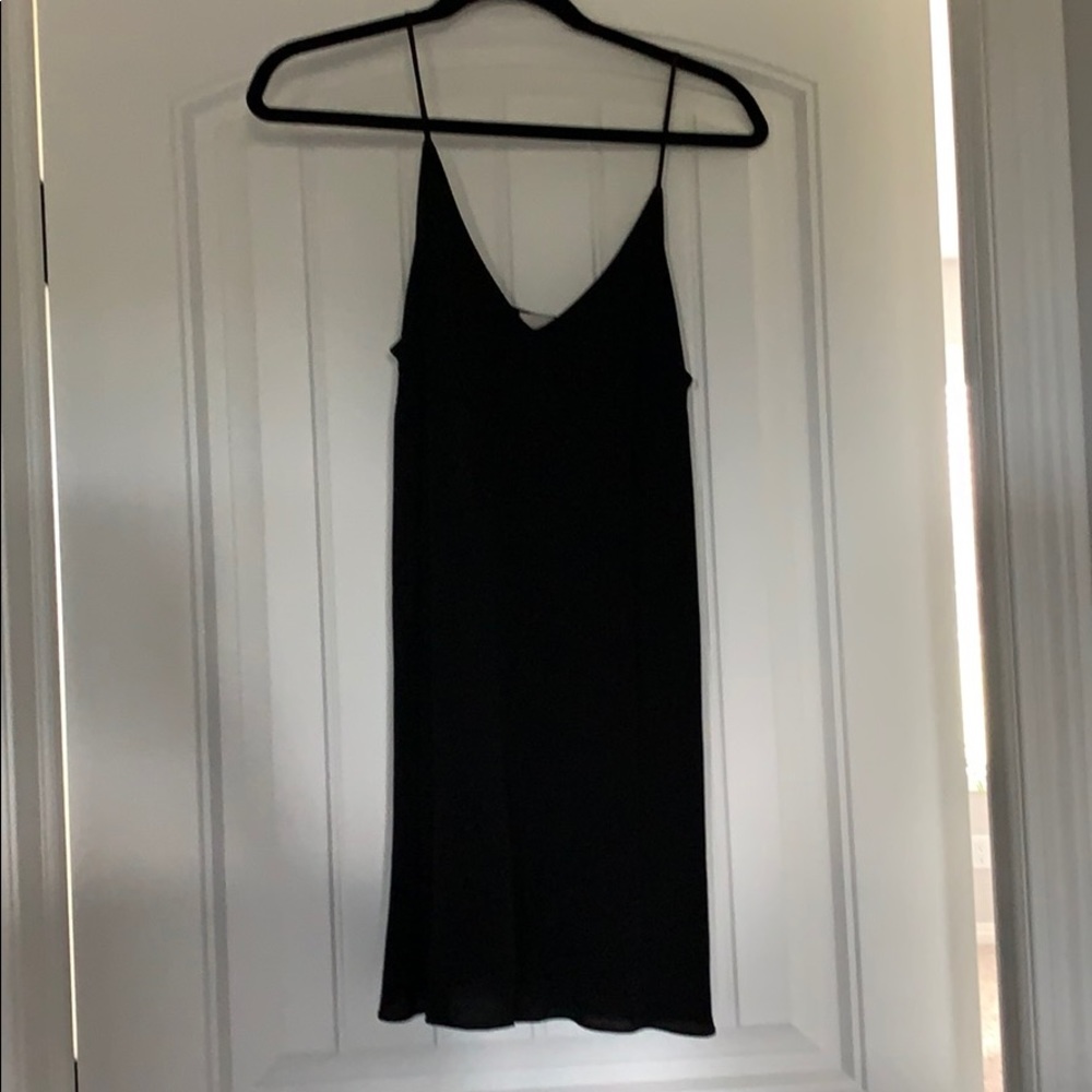 Wilfred Free black mini dress